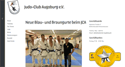 Desktop Screenshot of judoabteilung.de
